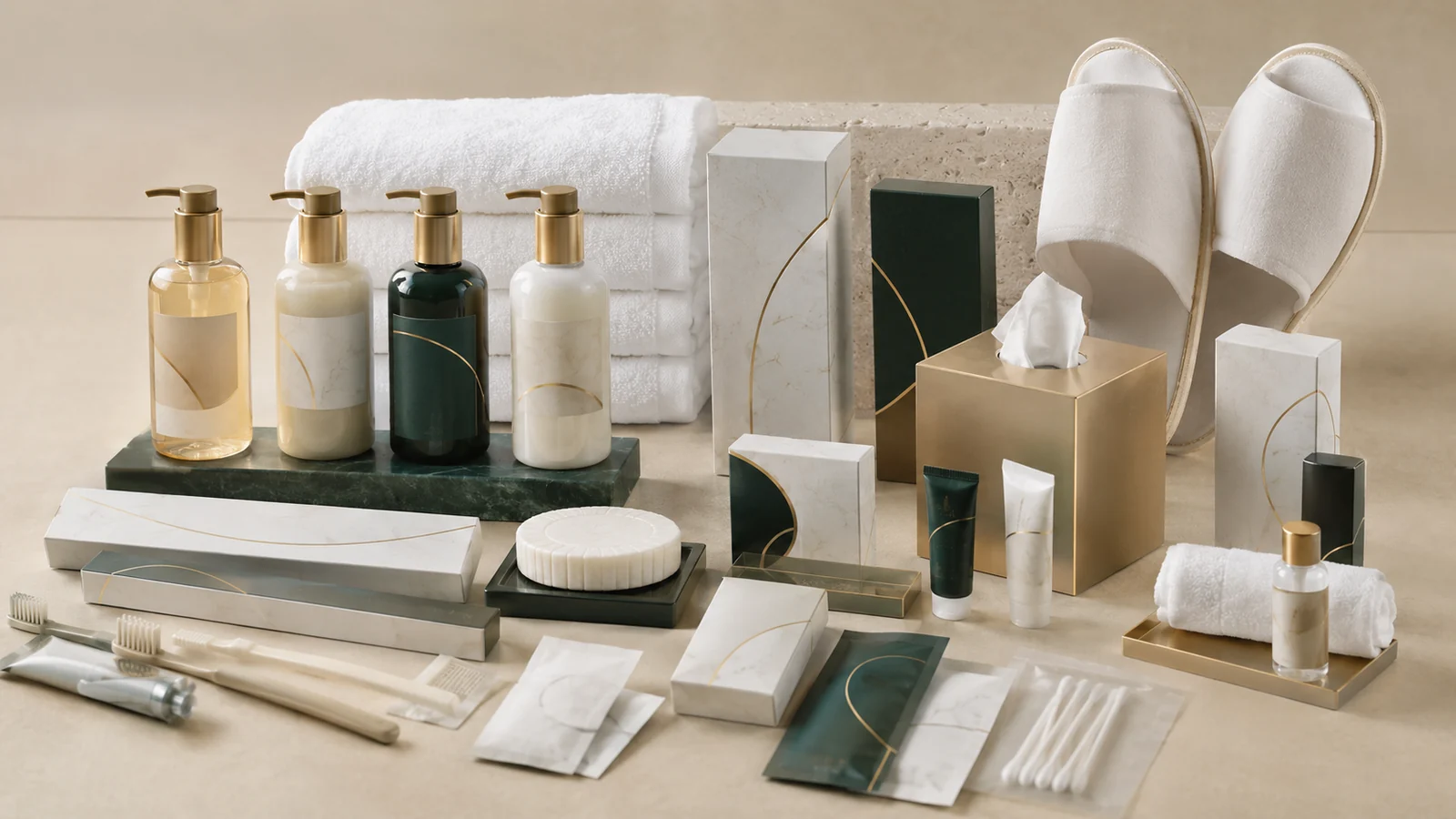 Premium ECOLUXE hotel amenities for resorts and hospitality properties