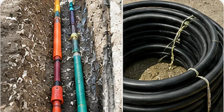 Fiber optic telecom infrastructure works by AFQ AL ASMAH NATIONAL